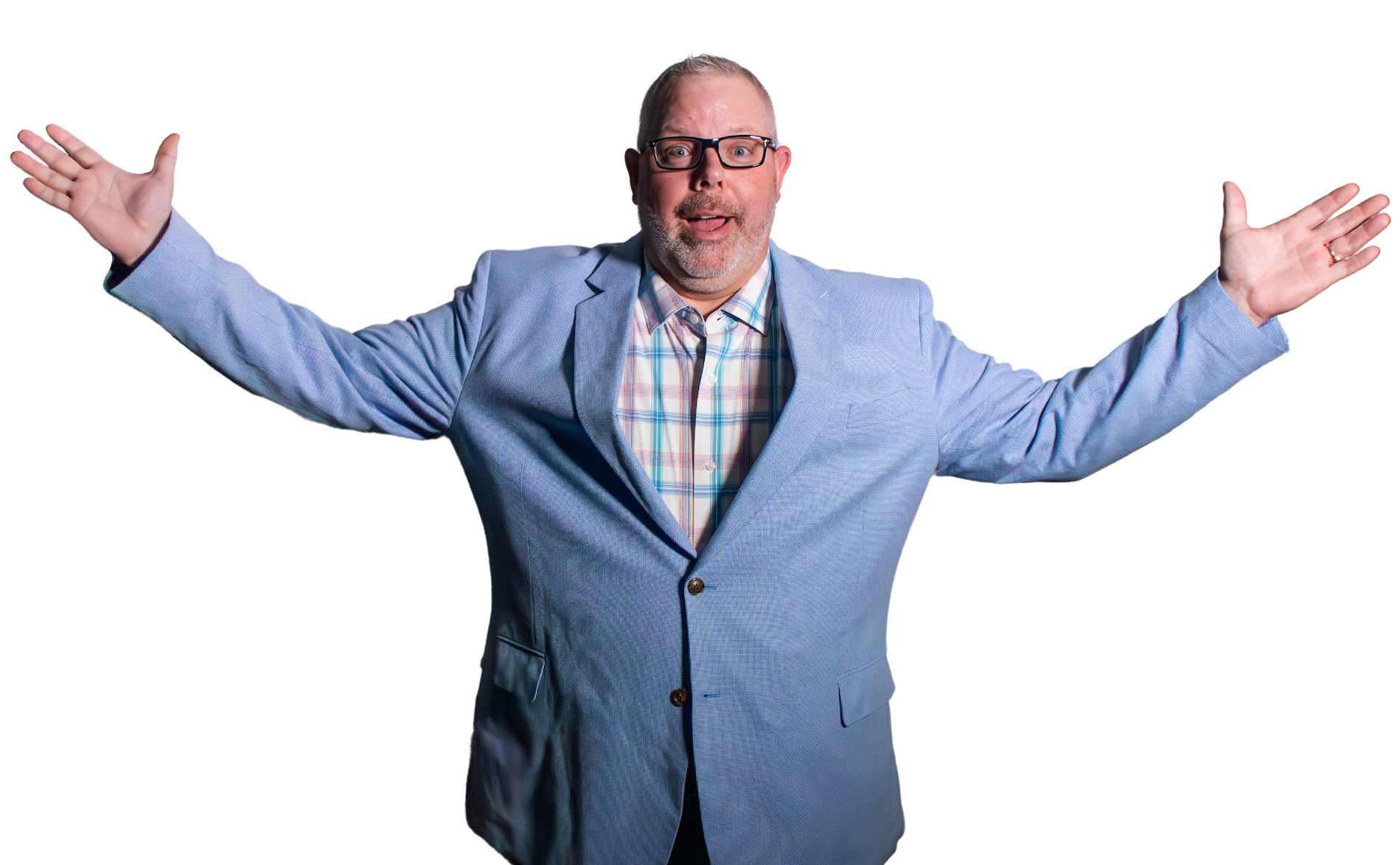 Jonathon Broce presenting